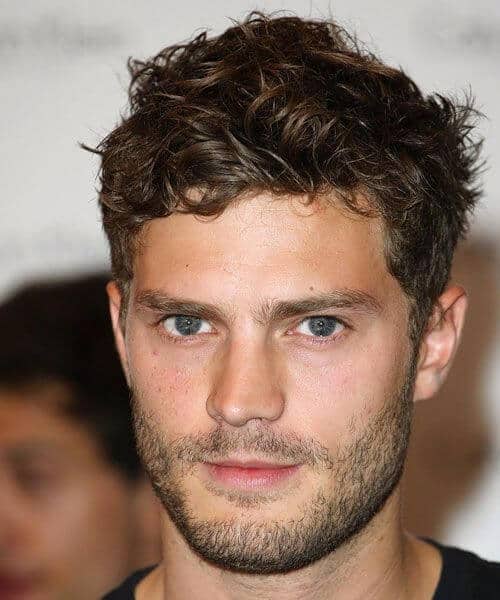The Jamie Dornan Short Curly Hairstyle