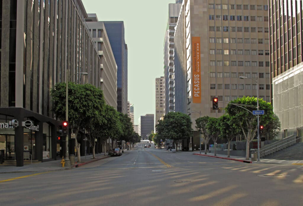 boulevards of Los Angeles