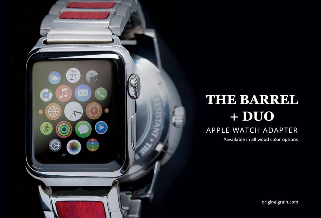 Original Grain Apple Watch 1024x696 - Original Grain: A Modern Apple Twist To This Traditional Watch