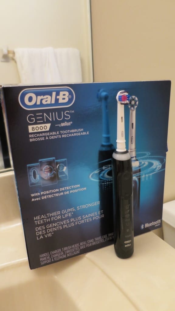 IMG 7147 e1482116271557 576x1024 - The Smart Toothbrush: New Oral-B Genius Pro 8000