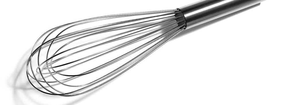 12 whisk - It’s a Man’s World: 17 Essential Kitchen Items for Your Bachelor Pad