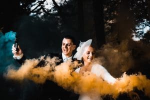 Wedding smoke