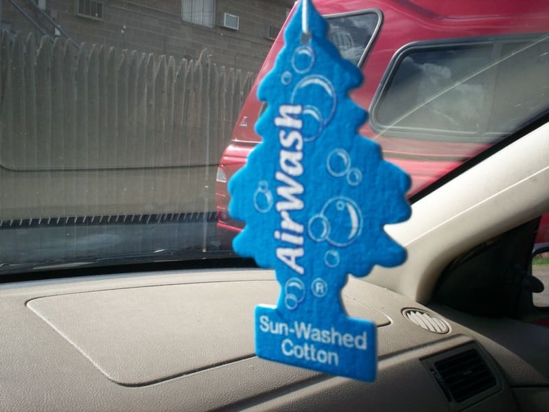 Ensure the car smells clean and fresh