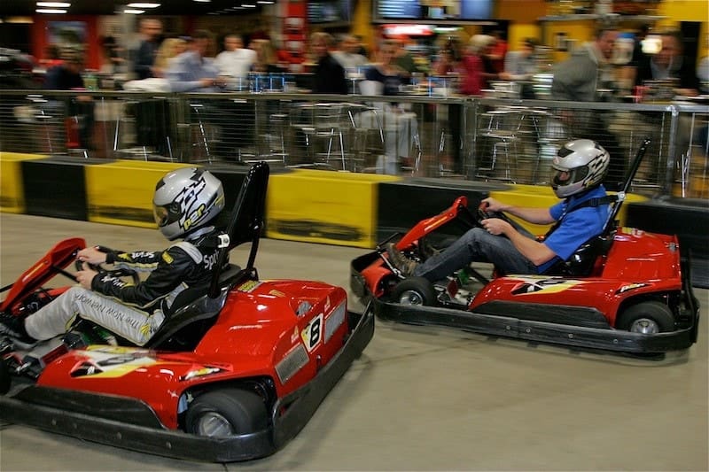 Indoor Race Track - Unique Summer Date Ideas That Aren’t “Netflix and Chill”