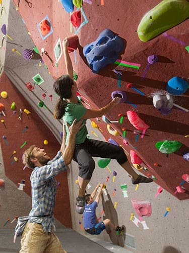 Indoor Rock Climbing - Unique Summer Date Ideas That Aren’t “Netflix and Chill”