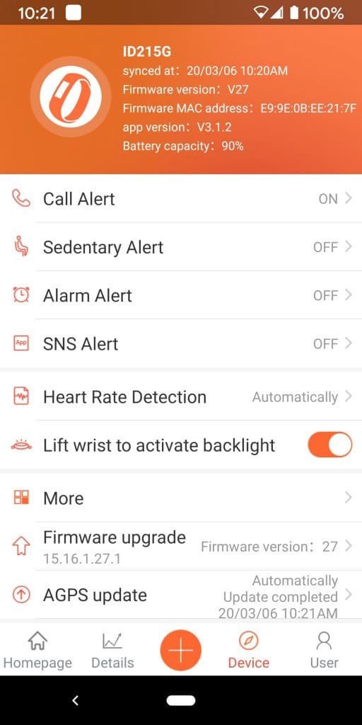 Smartwatch Phone app