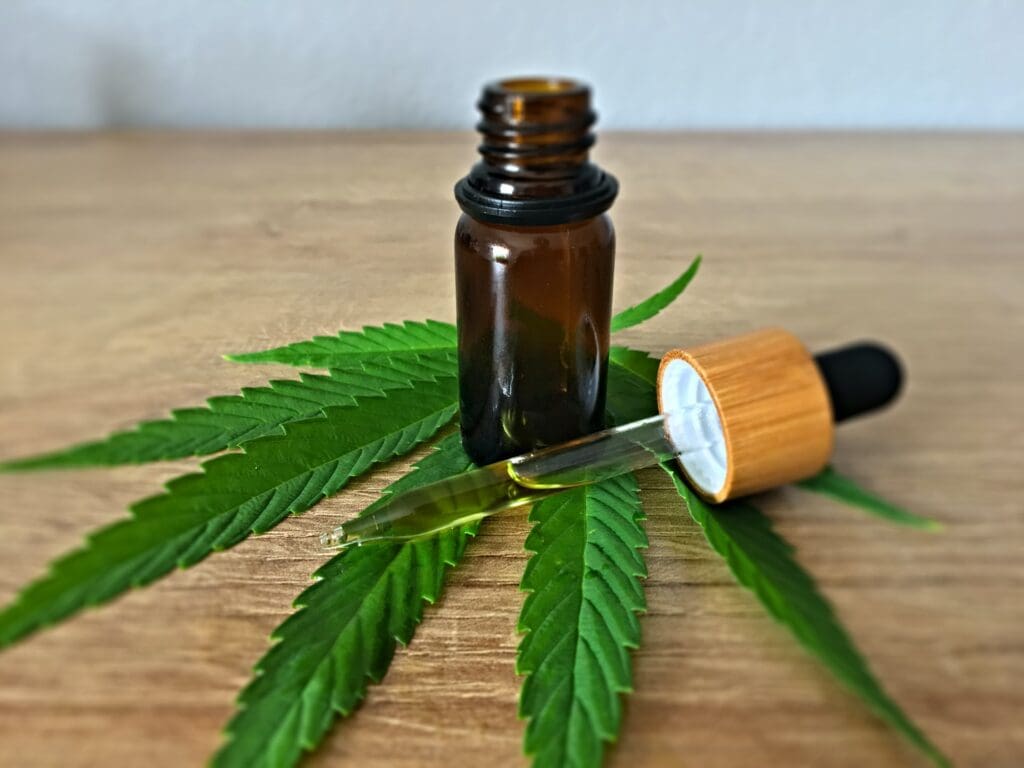Weed and CBD oil
