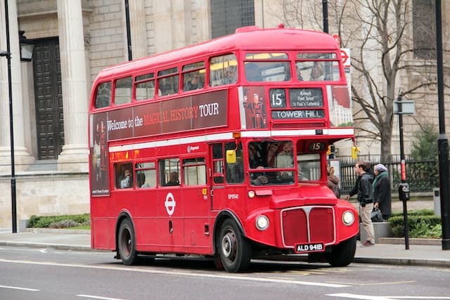 UK red bus